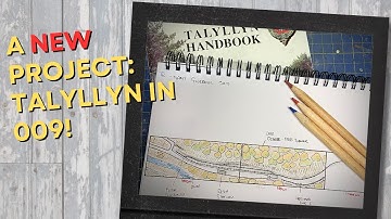 NEW 009 Project: TALYLLYN Model Railway With Autumn Scenics!