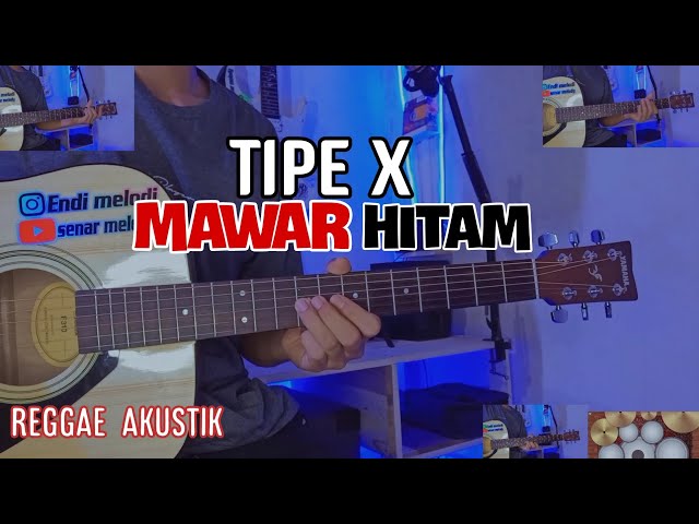 TIPE X - MAWAR HITAM ( gitar cover) by senar melody class=