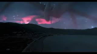 Stranger Things Shadow Monster  Mind Flayer in the sea