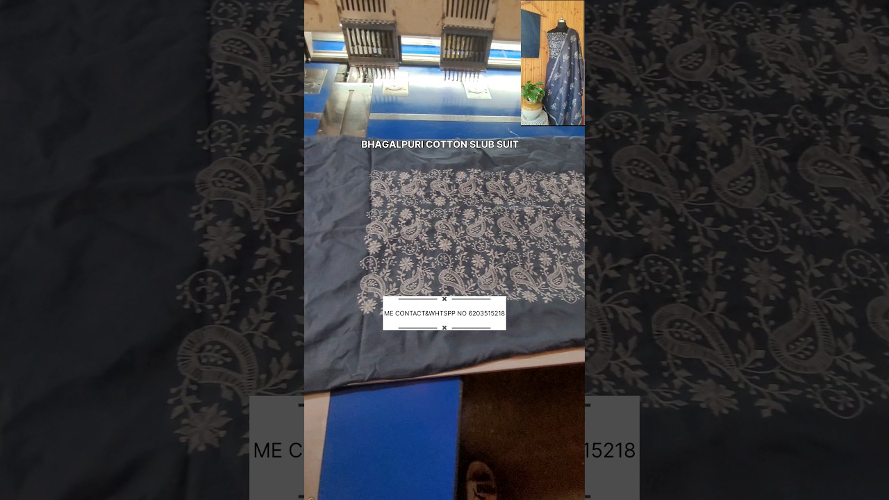 Bhagalpuri Cotton Slub Dress Material.Reseller Most welcome Me contact&whtspp no 6203515218