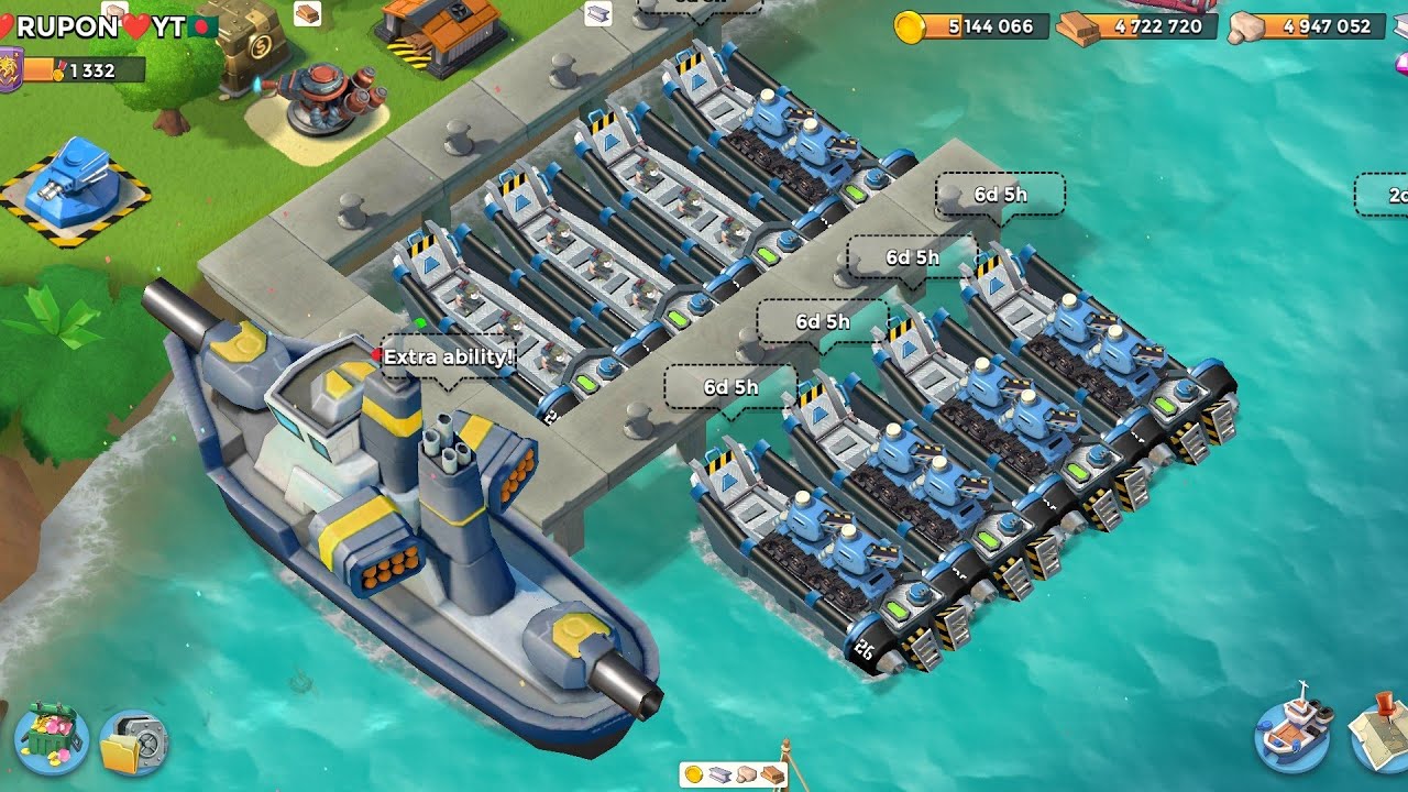 👉😍BOOM BEACH, VILLAGE ATTACK. New CRITTER CANNON MK II💯👈