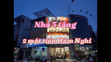 Mặt bằng kinh doanh Đà Nẵng. Cho thuê nhà 3 tầng góc 2 mặt tiền Hùng Vương - Hàm Nghi . 0968.743.943