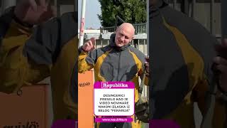 Desingerici preselo kad je video novinare nakon izlaska iz belog “ferarija”