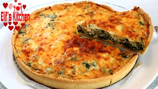 spinach quiche tart recipe