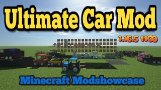 Minecraft 1.16.5 - Ultimate Car Mod screenshot 4