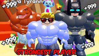 J'ai débloqué BATMAN Trainer et suis devenu le joueur le plus fort de Gym Star Simulator screenshot 5