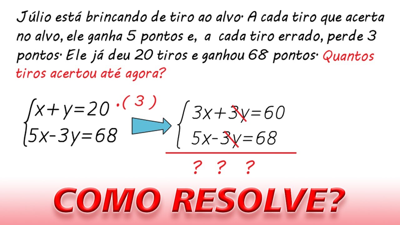 EQUAÇÃO do 1ºGRAU com DUAS incógnitas, Matemática Básica