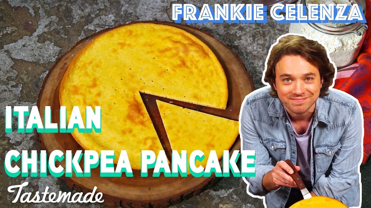 Italian Chickpea Pancake (Farinata) I Frankie Celenza | Tastemade