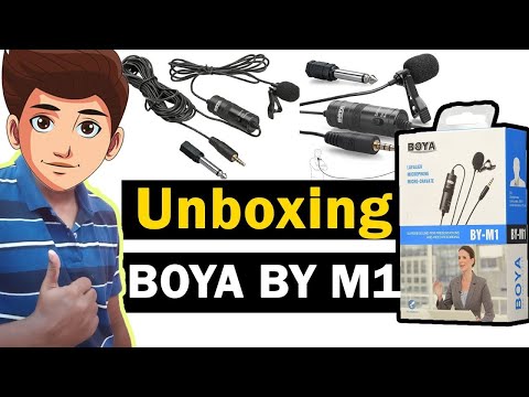 BOYA BY M1 - Unboxing | Best MIC For Youtubers