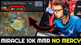 Miracle 10k mmr shows no mercy with bounty hunter 7.26 dota 2