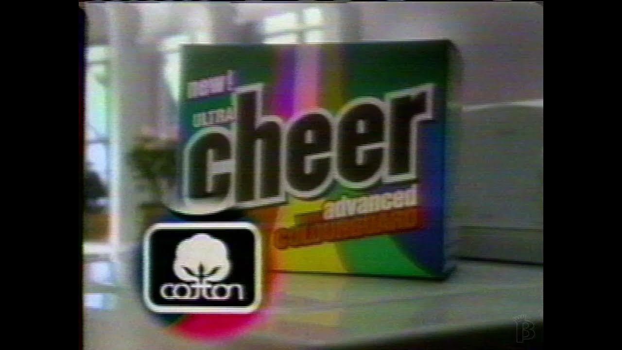 Cheer Laundry Detergent Commercial 1993 YouTube