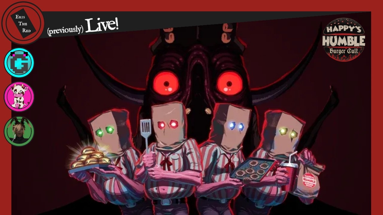 Spooky Burger Game With Friends | Happy's Humble Burger Cult - YouTube