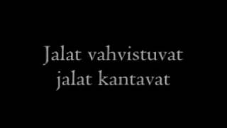 Video thumbnail of "Anna Puu - Kaunis päivä with lyrics"