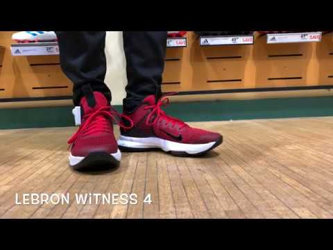 lebron witness 4 on foot