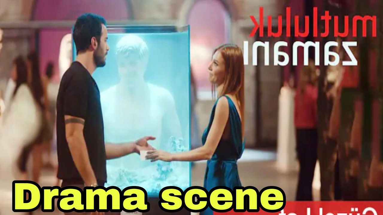Elcin Scene Baris Arduc and Elcin Sangu meet at a musium or its a drama scene| YMS ...