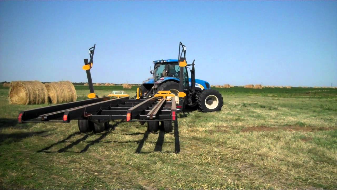Vogel Buhler Inland Hay Wagon April 2012 Weyburn, Sk Mack Auction Company YouTube