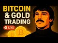 Live Gold & bitcoin trading || Forex || XAU/USD || #gold #btc