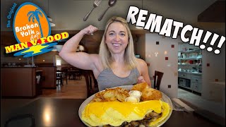 LEGENDARY IRONMAN BREAKFAST CHALLENGE | REMATCH!!!