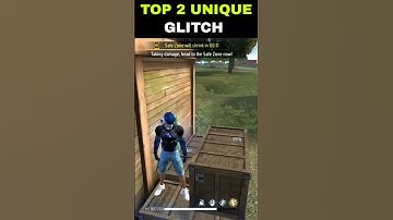 TOP 2 UNIQUE GLITCH || कोई नहीं जानता || GARENA FREE FIRE #shorts
