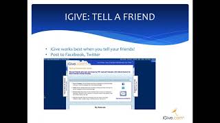 iGive Beginners and Beyond Webinar - 2018-04-12 14.00 EST