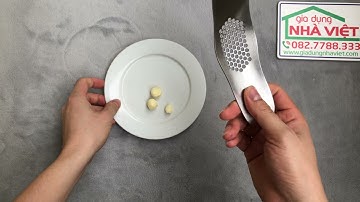 Dùng thử dụng cụ ép tỏi inox LocknLock CKT305