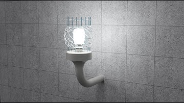 wall mount lamp using autodesk fusion 360