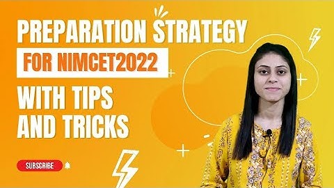 PREPARATION STRATEGY AND TIPS FOR NIMCET 2022 ASPIRANTS #nimcet #nimcet2022 #elite #eduventures