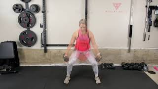 Squat to Hammer Curl