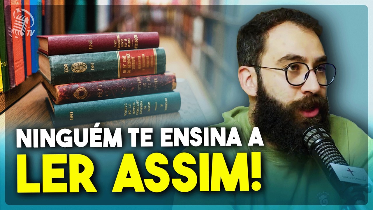 EU LI CENTENAS DE LIVROS ATÉ ENTENDER ISSO | ELTON LUIZ