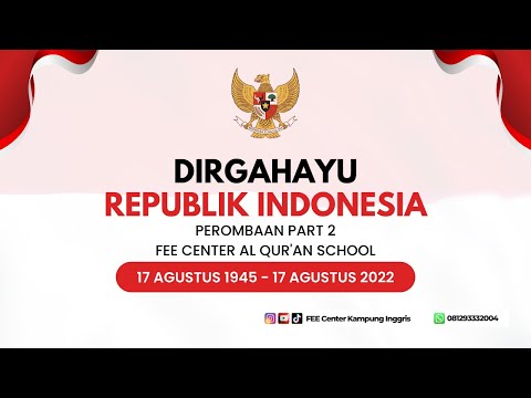 MEMPERINGATI HUT RI 77 | FEE CENTER AL QUR'AN SCHOOL