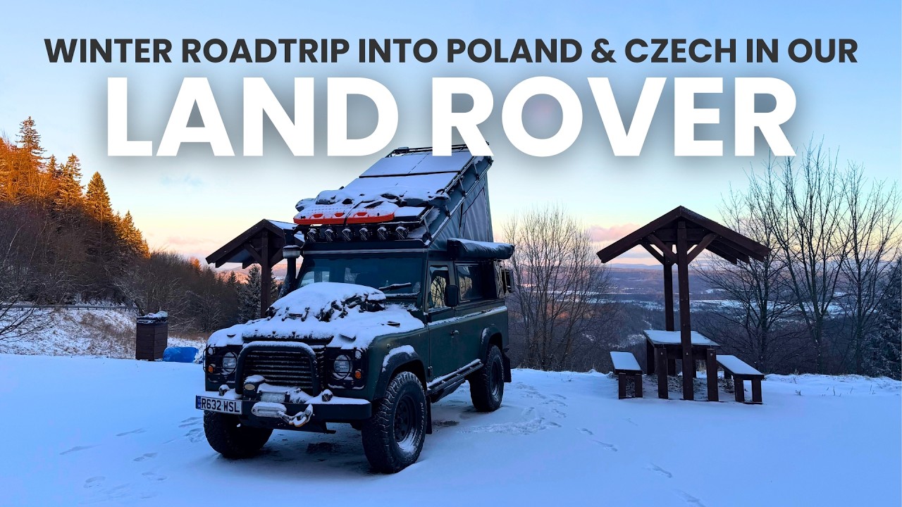 (EP:08) Поездка в Польшу и исследование скрытых чешских жемчужин на Land Rover 1998 года выпуска.
