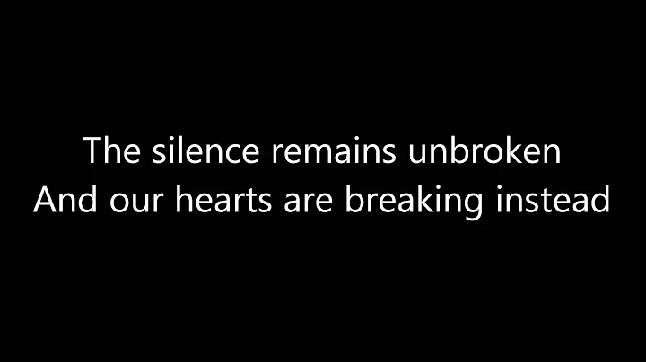 When we don't talk - Ilse Delange (lyrics)