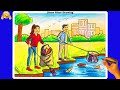 Clean river drawing easy swachh ganga drawing water pollution painting clean river poster drawing