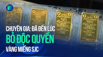 Chuyên gia: Đã đến lúc bỏ độc quyền vàng miếng SJC | VTC1