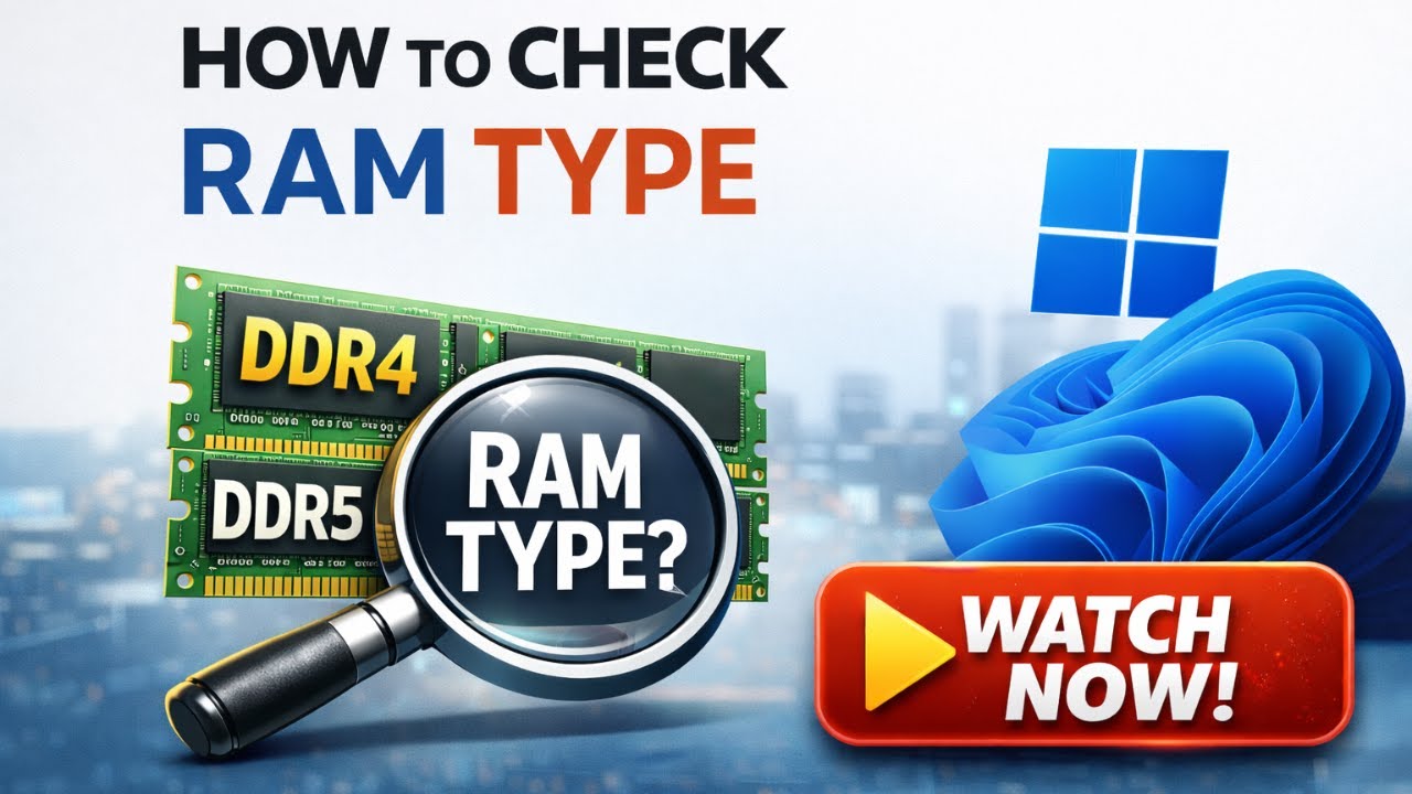How to Check RAM Type in Windows 10 & 11 (DDR4 or DDR5) | 2026 Guide ...