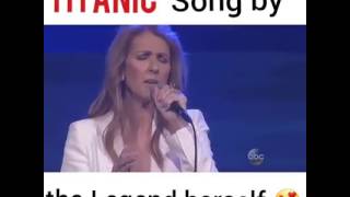 Titanic song by the legend her self in a huge crowd Titanic song by the legend her self in a huge crowd