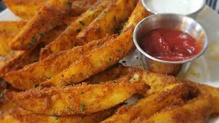 STEAK FRIES / How to make /Perfectly seasoned oven fries