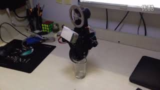 inertial pendulum robot/uni-cycle robot - test1