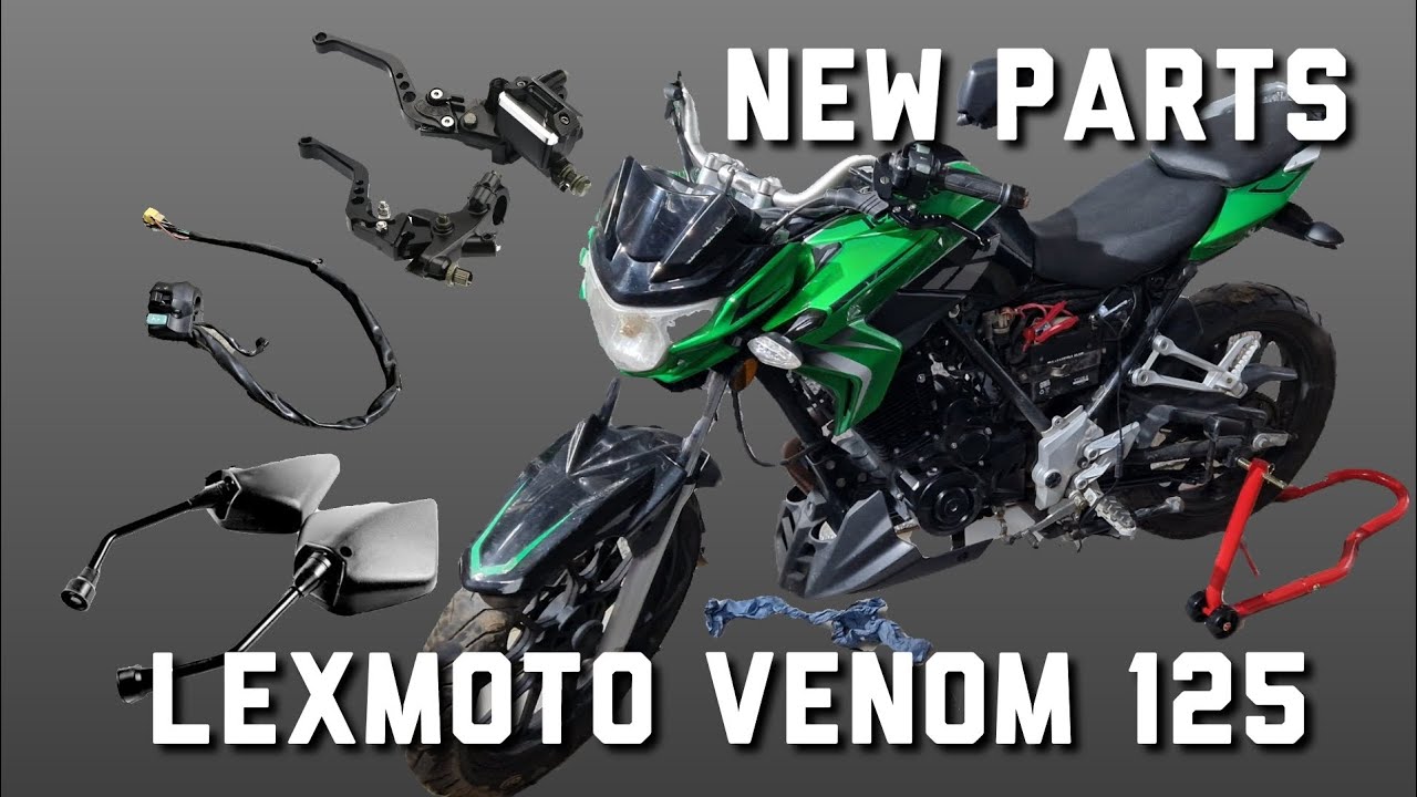 Mavis the Lexmoto Venom 125 gets new parts, DON'T BUY THESE