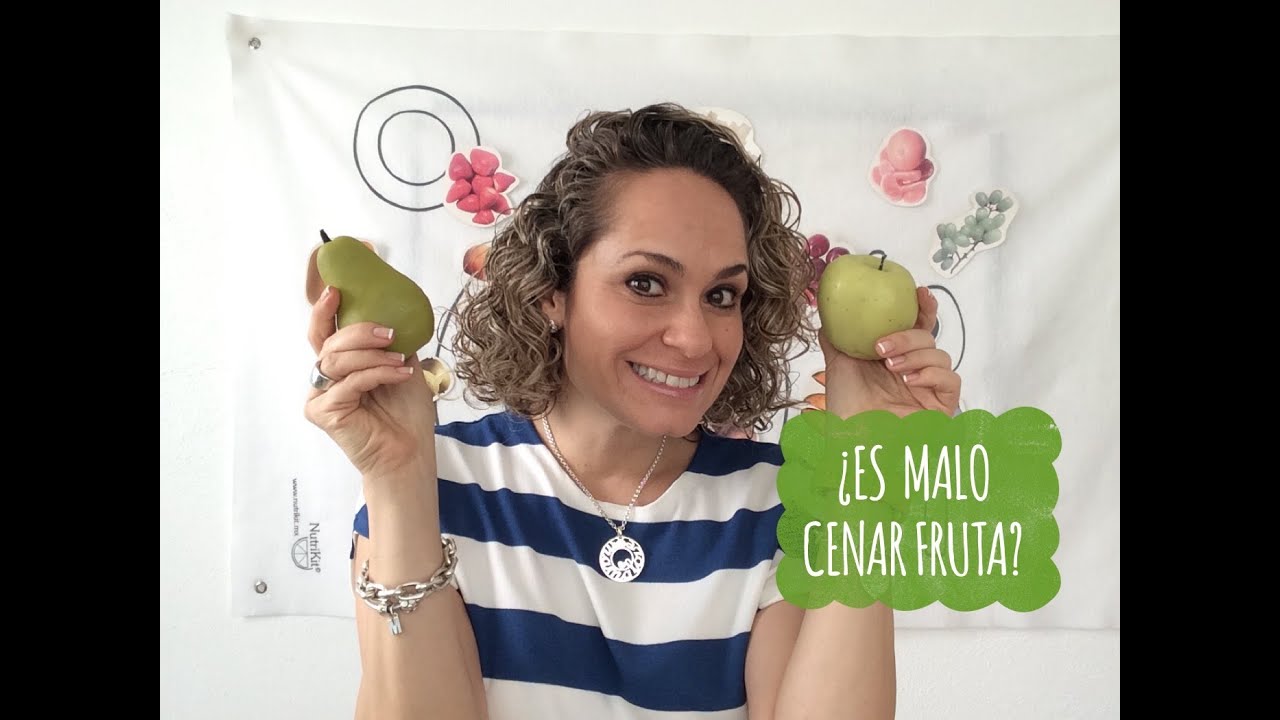 Comer fruta de noche hace dano