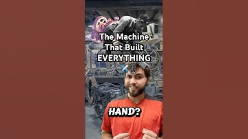 The Machine That Built EVERYTHING 🛠️✈️📱#cnc