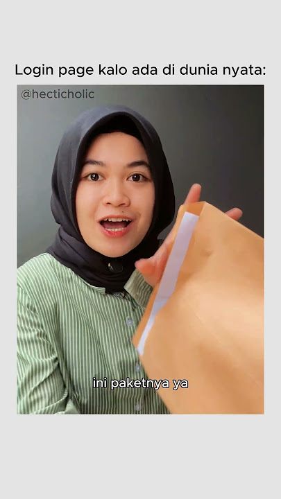 Login page kalo ada di dunia nyata #IT #itmemes #contentcreator #meme #skit #videolucu #comedyskit
