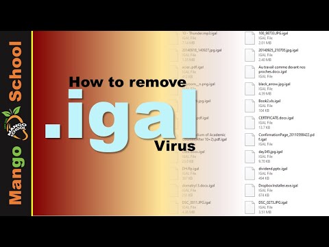 IGAL file virus ransomware [.igal] Removal and Decrypt guide