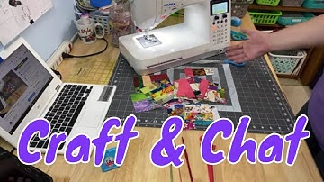 REPLAY - Crumb Blocks - Sewing With Our Fabric Scraps - A Chatty Video 🦩