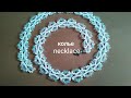 Beaded necklace. Колье из бисера и бусин. Мастер-класс