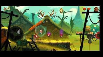 Oddmar - Gameplay Walkthrough LEVEL1-2 - Midgard (iOS, Android)