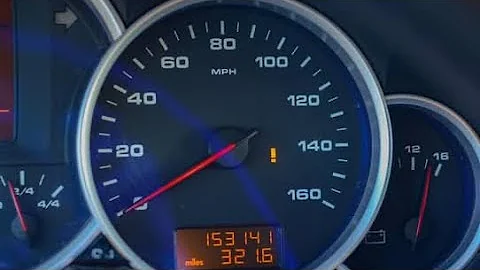 How to Read Porsche Cayenne 2008 ❗️warning on the cluster