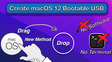 How to Create macOS 12 Monterey Bootable usb with Drag & Drop | Create macOS 12 Bootable USB  drive