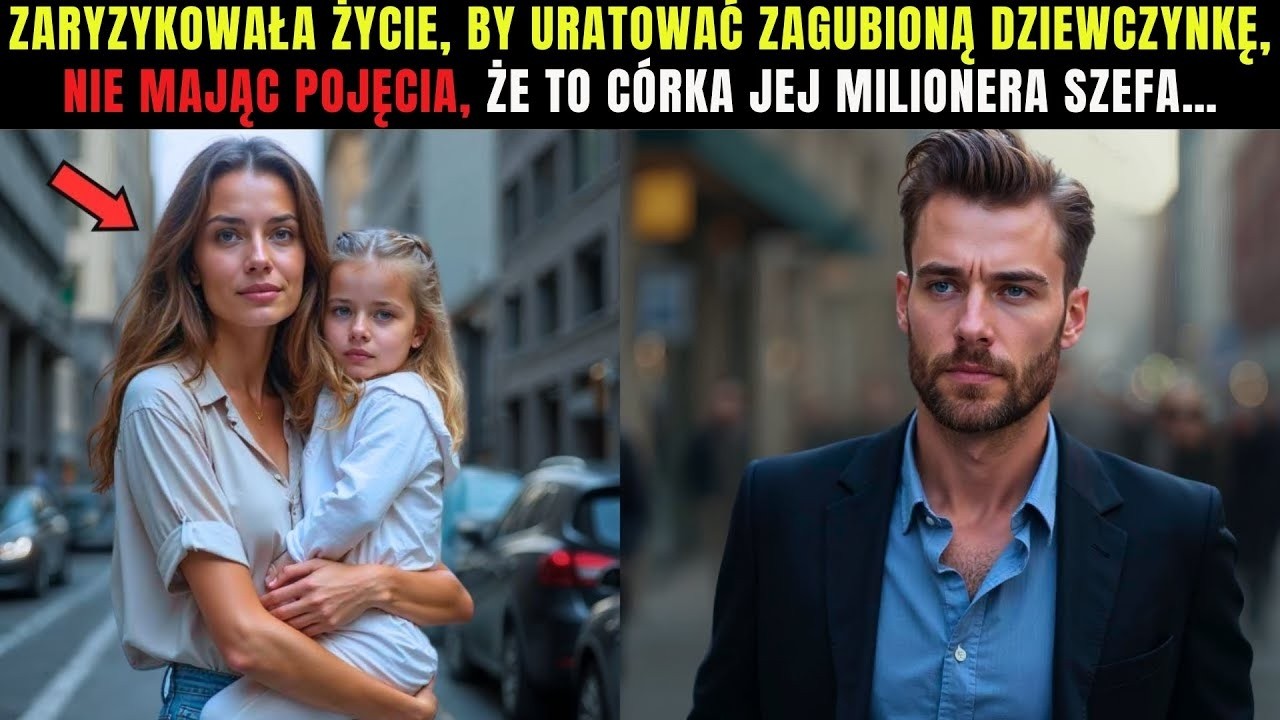 Zaryzykowała życie, by uratować zagubioną dziewczynkę, nie mając pojęcia, że to córka jej milionera