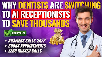 Why Dentists Are Switching To AI Receptionists To Save Thousands | Book More Patients #AIVoiceAgent